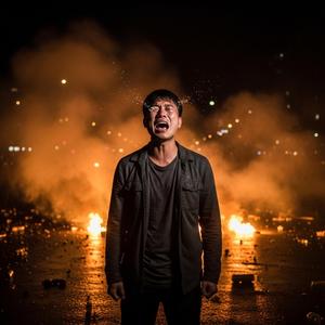 불꽃같은 삶을 살다간 김학수열사 추모비 앞에서