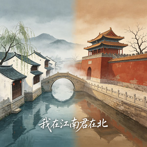 我在江南君在北
