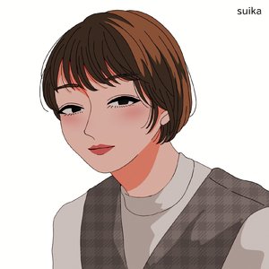 夕暮れのオレンジ色の空