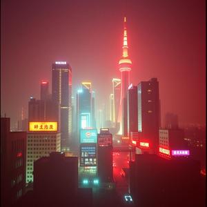 Data Dreams in Neon Silk