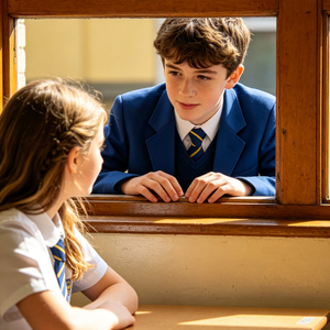 那个男孩在等你