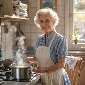 白发织成的时光