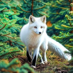 松树林的白狐狸 伴奏