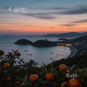橘海暮色