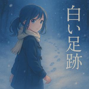 白い足跡