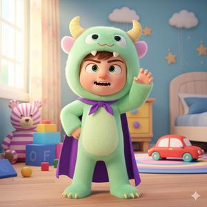 나 완전 무섭게 할거야!