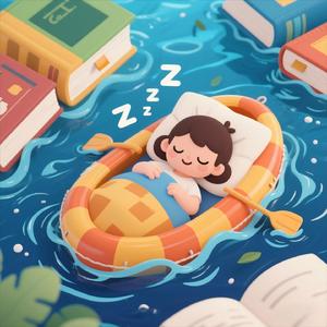 在书海漂流入睡（森林鸟鸣声+水滴声+蛙鸣声+深度催眠+放松）