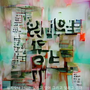 나는 달리고 있어 그리고 달리고 있어