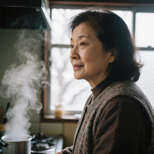 まだ寒い朝に灯るもの/白石 栞