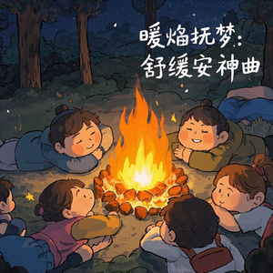 催眠曲火苗声古筝声：摇曳、泛音、安详