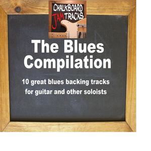 Chalkboard's Swing Blues 9ths Backing Track in Bb 120 bpm