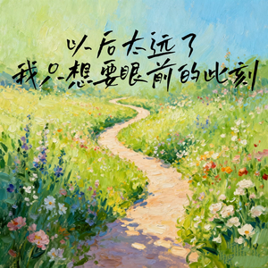 以后太远了，我只想要眼前的此刻 (地铁在黑暗中呼啸而过)