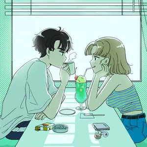 クリームソーダとシャンデリア(奶油苏打和冕形灯)