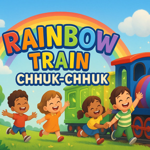 Chhuk Chhuk Train – Kids Rhymes & Learn Colors Song
