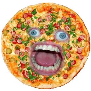 Papa ist eine Pizza!