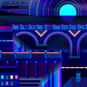 Are Seagulls Watching The Blue Moon?