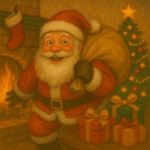 サンタがやってくる！