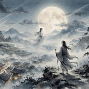 跑马山下的月光