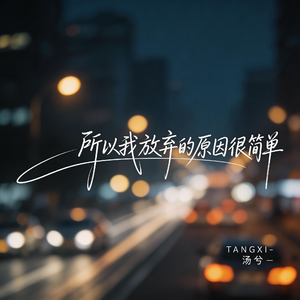 所以我放弃的原因很简单（抒情版）