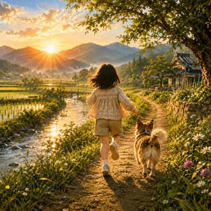 朝露の道を思い出す