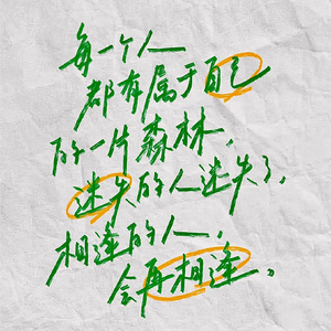 恰到好处，描述今天