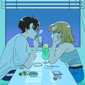 クリームソーダとシャンデリア/奶油苏打和冕形灯