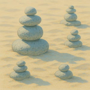 Summer Noon by the Shore