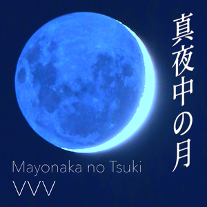 真夜中の月