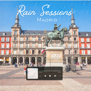 Rain Reflections on Stone Roads