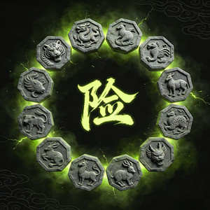 “险”Sand Chinese Beat