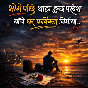 घर फर्किम्ला निर्माया। Baanche Ghar Farkula Nirmaya