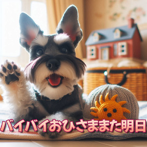 バイバイおひさままた明日