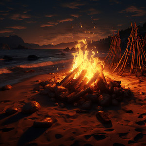 Pets' Relaxation by the Hearth