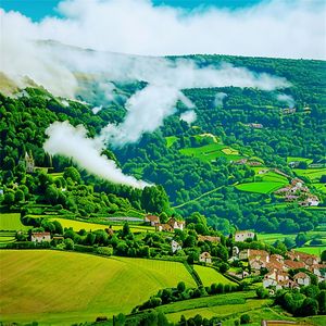 乡村人的悠闲生活