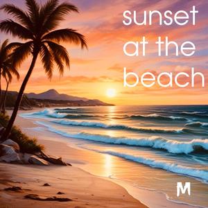 sunset at the beach