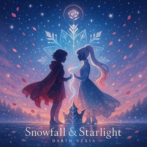 Snowfall & Starlight (White Rose, Ruby & Wiess)