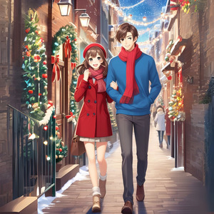 灯る星二人のイヴ