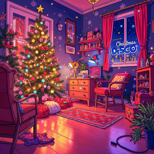 Weihnachtsträume und Kerzenlicht