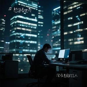 深夜里的打工人