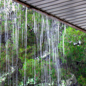 Rain On Conservatory