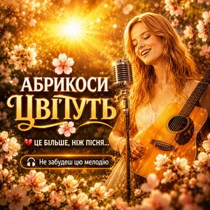 АБРИКОСИ ЦВІТУТЬ