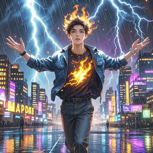 不灭的火焰-微笑