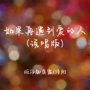 如果再遇到爱的人 (说唱版)