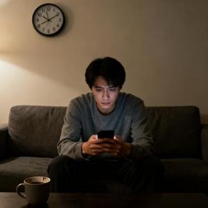 매일 똑같은 하루, 폰만 들여다보게 돼