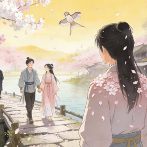 樱花渡口