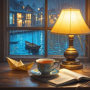 深夜的茶