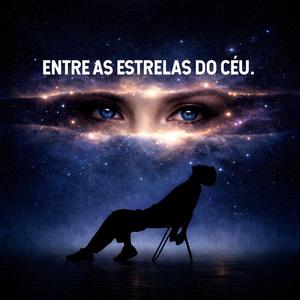 Entre as estrelas do céu.
