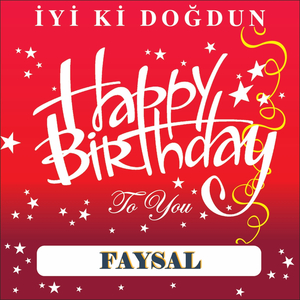 İyi Ki Doğdun Faysal