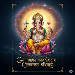 Gananayaka Ganadaivataya Ganadaksha Yadhimahi