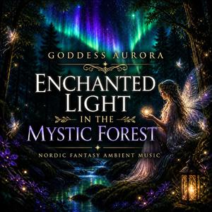 Enchanted Light in the Mystic Forest